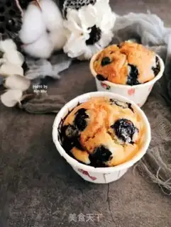 Make Blueberry marfin cake step 9