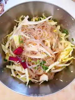 Make A cabbage fan step 7