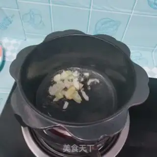 Make Porridge with radish shrimp step 4