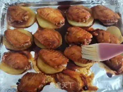 Make Honey chicken wings step 8