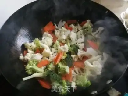 Make Carrot, double flowers step 3