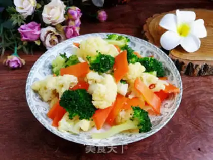 Make Carrot, double flowers step 4