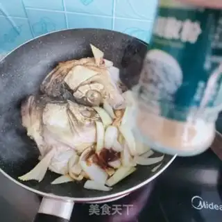 Make Vegetable fish head step 8
