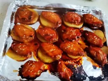 Make Honey chicken wings step 10
