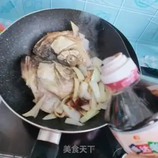Make Vegetable fish head step 9