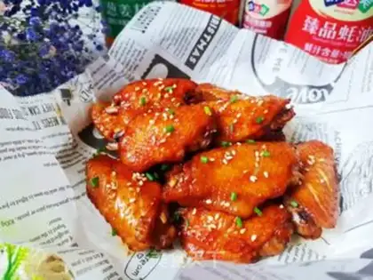 Make Honey chicken wings step 11