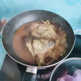Make Vegetable fish head step 12