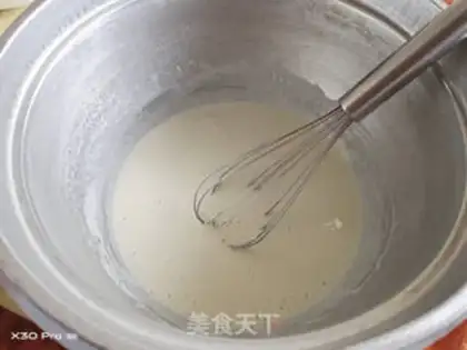 Make Tiger-skinped angel cake rolls step 1