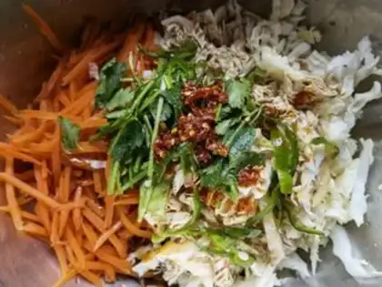 Make Carrot and cabbage step 5
