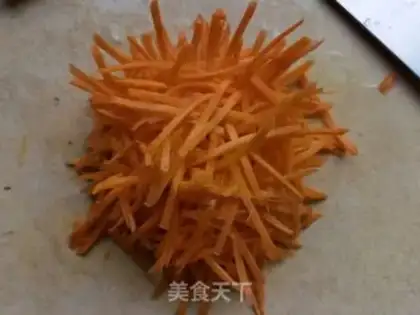 Make Carrot with a thousand silks step 0
