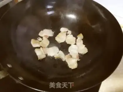 Make Five flowers for radish step 2