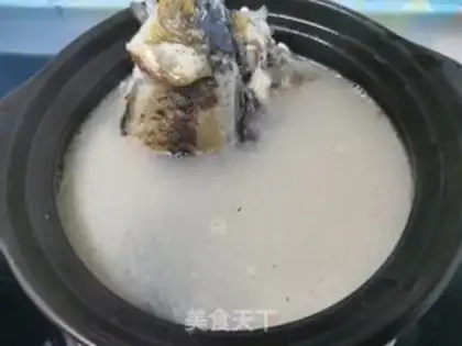 Make Soup of the plumfish step 5