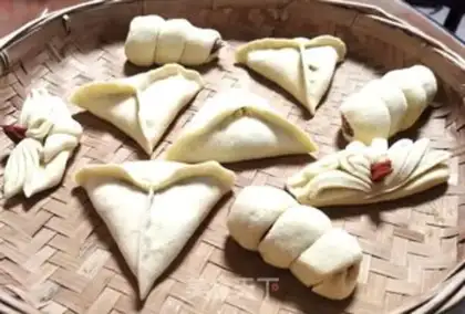 Make Sugar trim sausage rolls step 8
