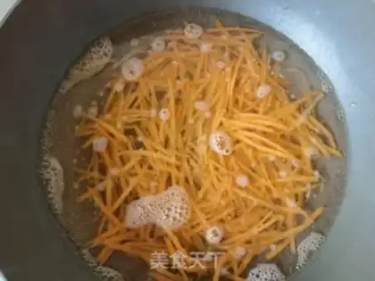 Make Carrot with a thousand silks step 3