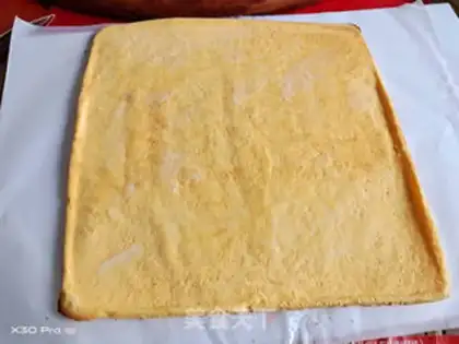 Make Tiger-skinped angel cake rolls step 10