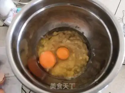 Make Banana cake step 2
