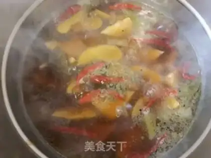Make Bone soup tofu step 7