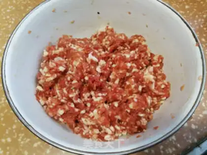 Make ♪ Lian and the meat ♪ step 0