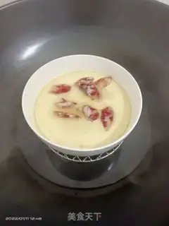 Make Weenie steamed eggs step 4