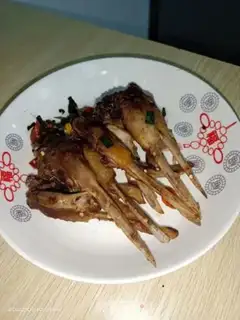 Make Pepper salt duck chin step 9