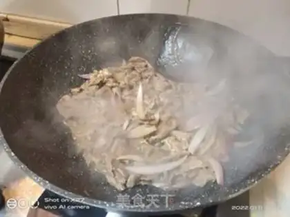 Make Onion beef step 6