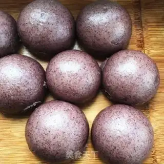 Make Black rice buns step 10