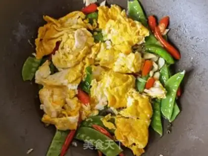 Make Dutch pepper fried eggs step 10