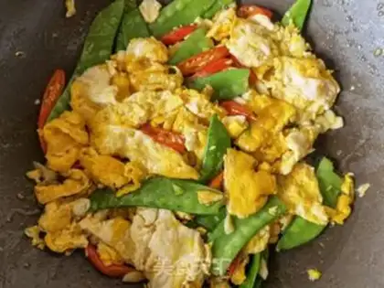 Make Dutch pepper fried eggs step 12