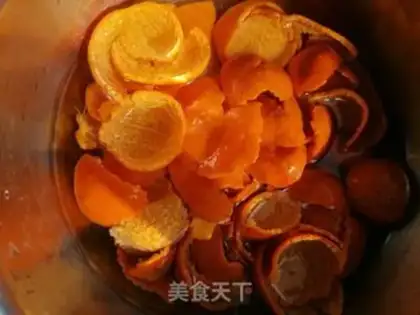 Make The orange skin for dinner step 0