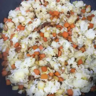 Make A gravy carrot step 5
