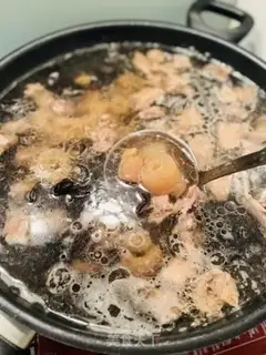 Make Dove sea cucumber soup step 5