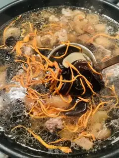 Make Dove sea cucumber soup step 7