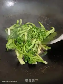 Make ♪ West blue flowers make garlic ♪ step 4