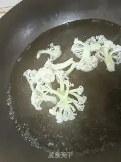 Make Soy cauliflower step 1