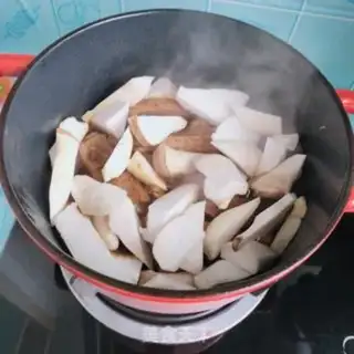 Make The apricots burn the ribs step 13