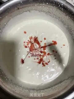 Make Triple strawberry mousse cake step 15