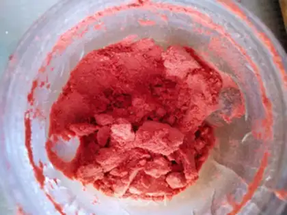 Make Pink strawberry yogurt step 0
