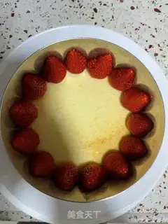 Make Triple strawberry mousse cake step 18