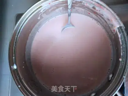 Make Pink strawberry yogurt step 3