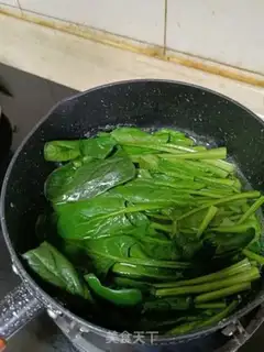 Make Spicy spinach chips step 1