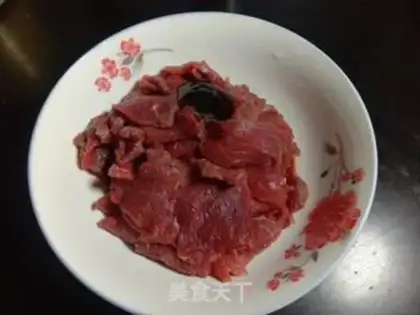 Make Toothpick beef step 1