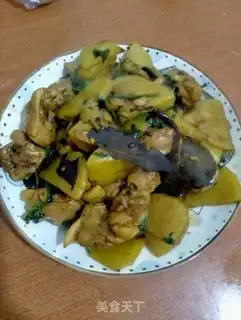 Make Cooked chicken wings and potatoes step 9