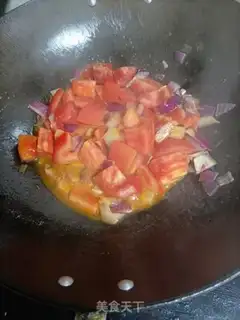 Make Tomato noodle step 2