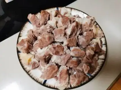 Make Red lamb step 1