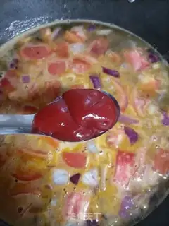 Make Tomato noodle step 6