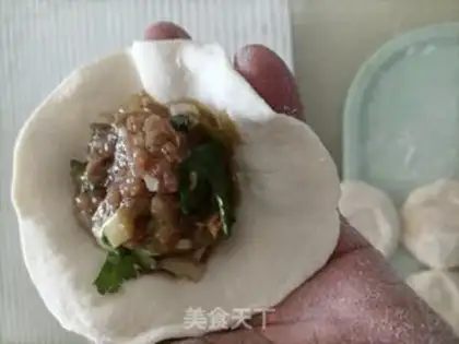 Make A lamb onion dumpling step 17