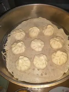 Make Quinoa fan egg cucumber bun step 1