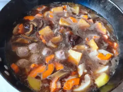 Make The fungus soup stew step 4