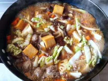 Make The fungus soup stew step 6
