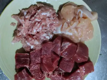 Make Homemade beef sausages step 1